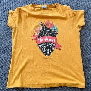 Collection Pimkie graphic tee Frida kahlo te amo mas que a mi propia piel Print